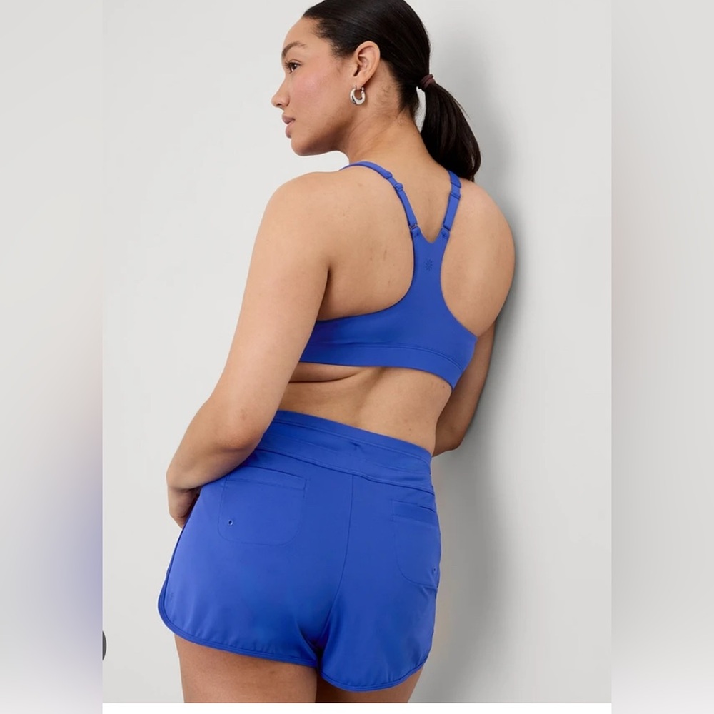 Athleta Vibrant Blue swim set